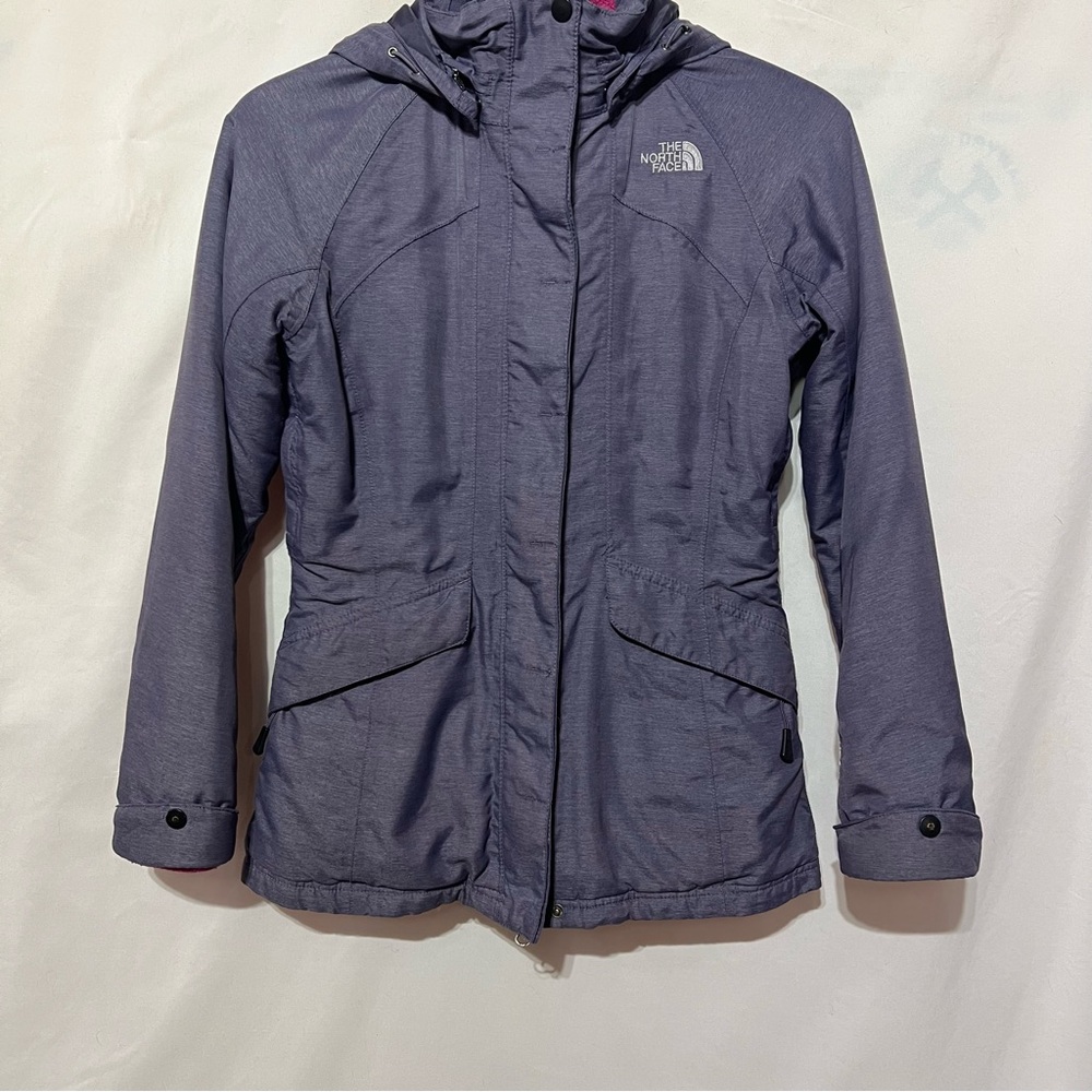 The North Face Hyvent Women's 3-in-1 Purple Ski Jacket, Size XSmall, #497